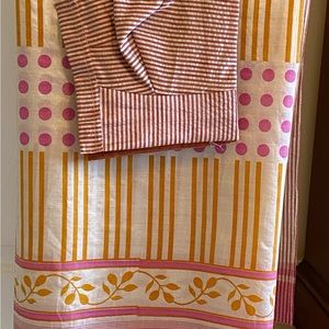 Indian outfit: Saree with matching blouse